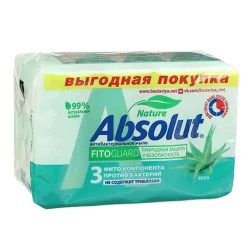 Tualet sabunu Absolut Nature FitoGuard Aloe 4 əd x 75 q