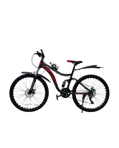 Dağ velosipedi Panther PNTAMR2607QRM, qara/qırmızı