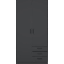 Şkaf Art Mebel Art-80-43, boz, 210х80х50 sm