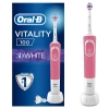 Электрическая зубная щетка Oral-B Vitality 100, розовая