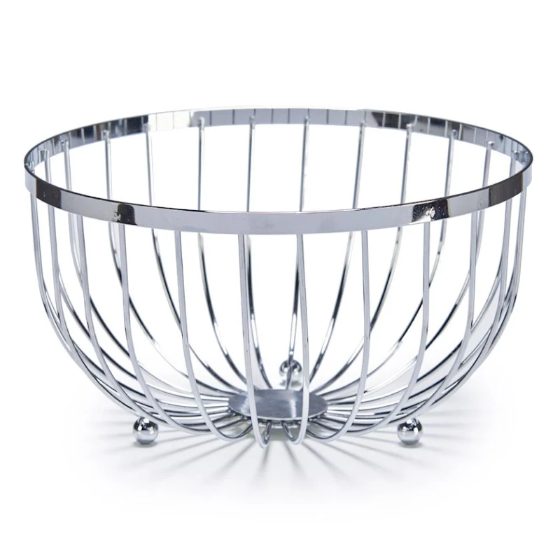 Фруктовница Arte Regal, металл, серебристый, 25x14 см Фруктовница Arte Regal, металл, серебристый, 25x14 см