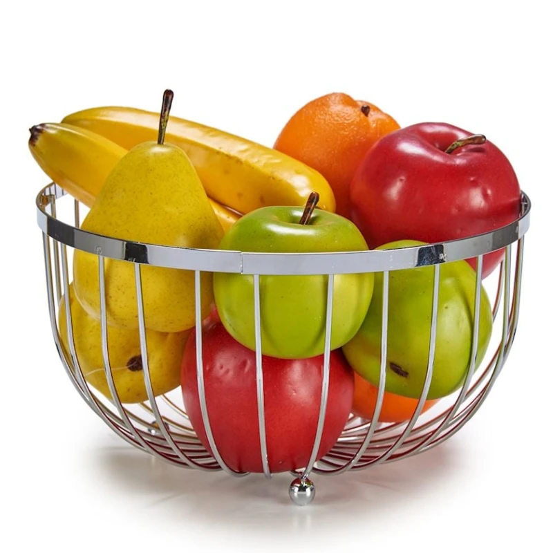 Фруктовница Arte Regal, металл, серебристый, 25x14 см Фруктовница Arte Regal, металл, серебристый, 25x14 см