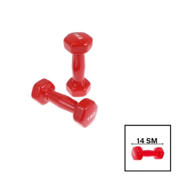 Гантели Gymnic, красный, 1х1 кг Гантели Gymnic, красный, 1х1 кг
