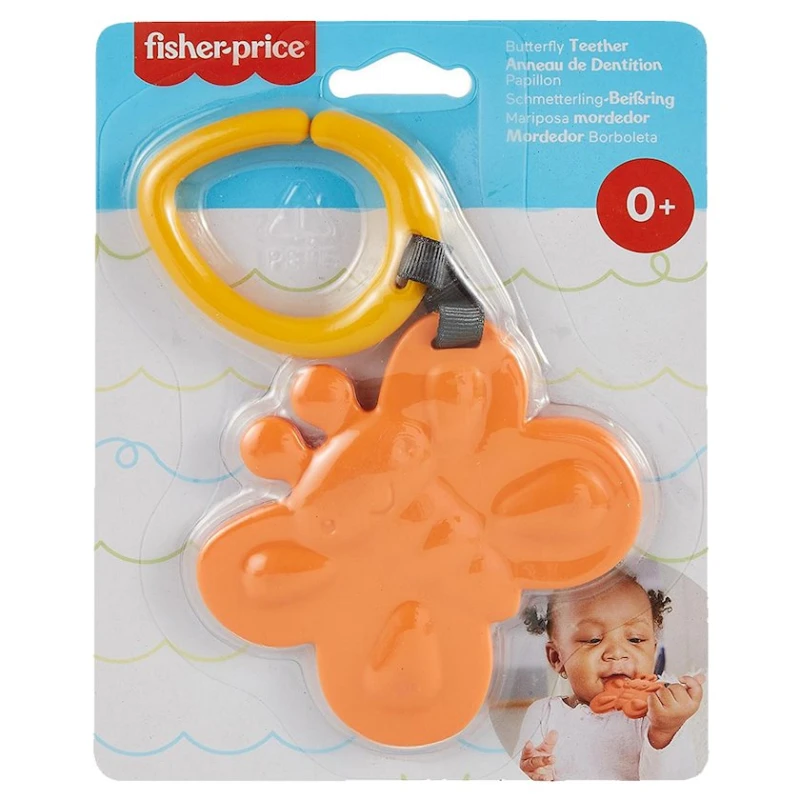 Прорезыватель Fisher-Price, Бабочка, 0 м+ Прорезыватель Fisher-Price, Бабочка, 0 м+