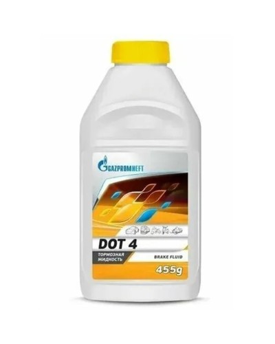 Əyləc mayesi Gazpromneft DOT 4, 455 ml