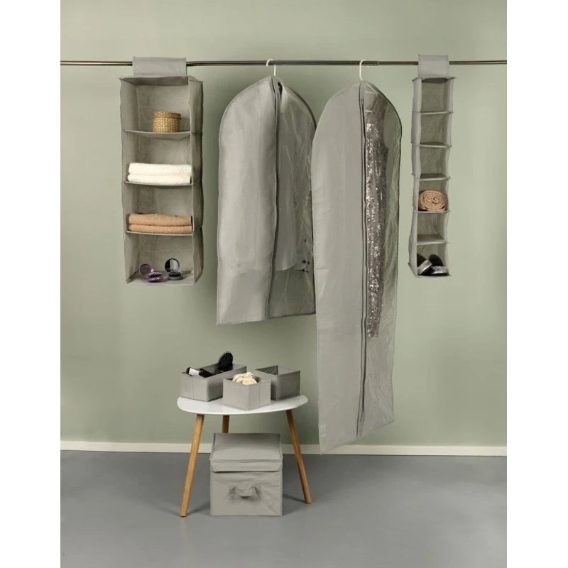 Чехол для одежды JYSK Magne, 60x150 см, серый Чехол для одежды JYSK Magne, 60x150 см, серый