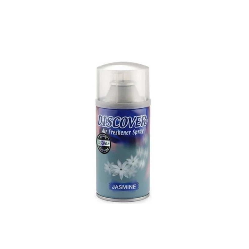 Освежитель воздуха Discover Air Freshener Spray Jasmine, сменный баллон, 320 мл Освежитель воздуха Discover Air Freshener Spray Jasmine, сменный баллон, 320 мл