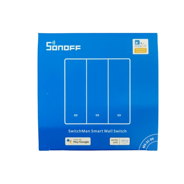Умный выключатель Sonoff M5-3C-86 Умный выключатель Sonoff M5-3C-86