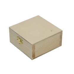 Заготовка Rosa Talent Шкатулка с замком, 11x5x8 см, дерево