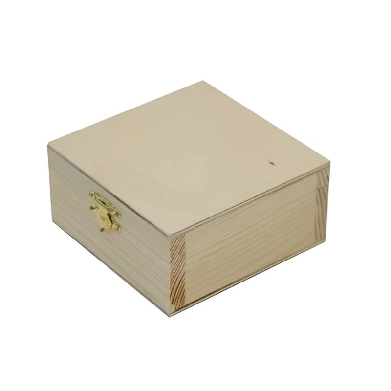 Заготовка Rosa Talent Шкатулка с замком, 11x5x8 см, дерево Заготовка Rosa Talent Шкатулка с замком, 11x5x8 см, дерево