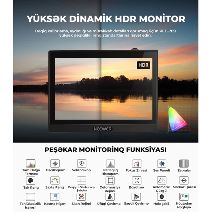 Накамерный монитор Neewer F500 5.5 Накамерный монитор Neewer F500 5.5