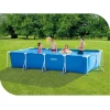 Бассейн каркасный Intex Rectangular Frame H28225588273NP, 450x220x84 см, 7127 л, синий Бассейн каркасный Intex Rectangular Frame H28225588273NP, 450x220x84 см, 7127 л, синий