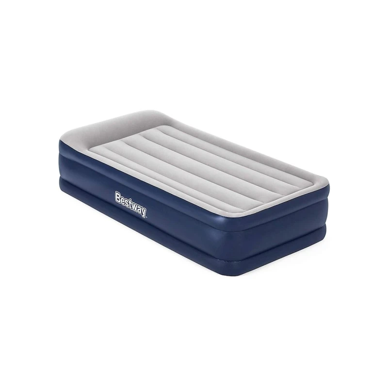 Надувная односпальная кровать Bestway 67628, синяя, 191x97x46 см Надувная односпальная кровать Bestway 67628, синяя, 191x97x46 см