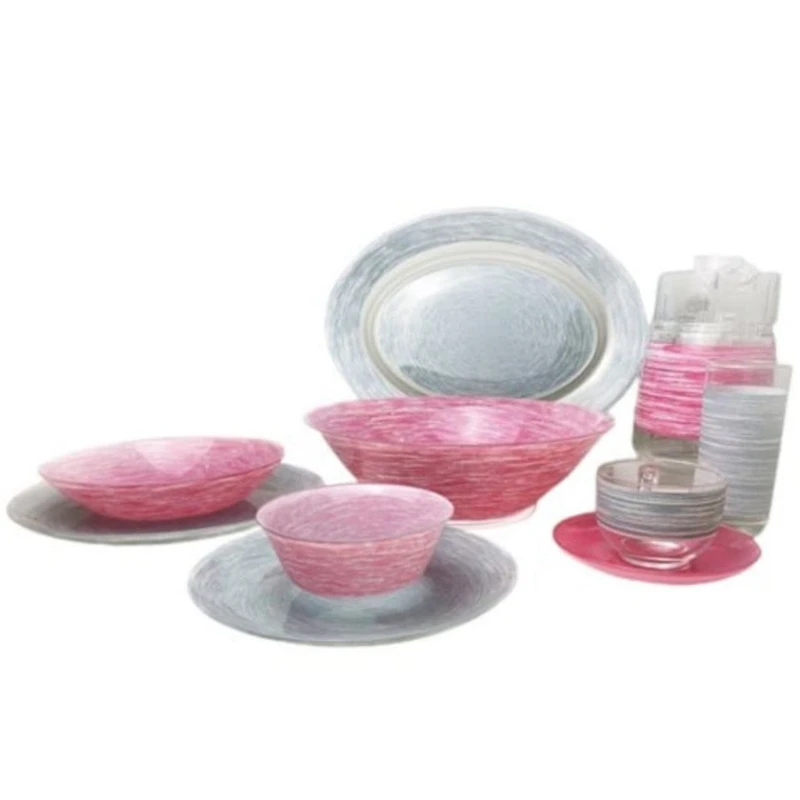 Сервиз обеденный Luminarc Arcopyrex Brush Mania, 46 предметов