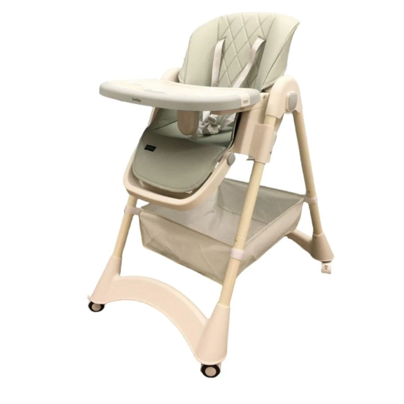 Детский стульчик для кормления Burbay TB-8811 azr923, кремовый