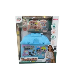 Набор для игры в профессию LOL Pull Table Surprise! Box 688FUX, голубой, 30x26x8 см, 3+ лет Набор для игры в профессию LOL Pull Table Surprise! Box 688FUX, голубой, 30x26x8 см, 3+ лет