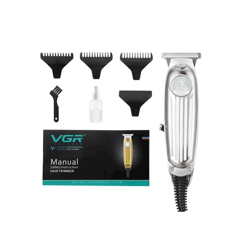Машинка для стрижки волос VGR V-122 Silver