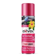 Avtomobil üçün ümumi təmizləyici sprey Oxvol TBP-220 Ekzotik ətirli, 220 ml