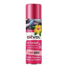Avtomobil üçün ümumi təmizləyici sprey Oxvol TBP-220 Ekzotik ətirli, 220 ml
