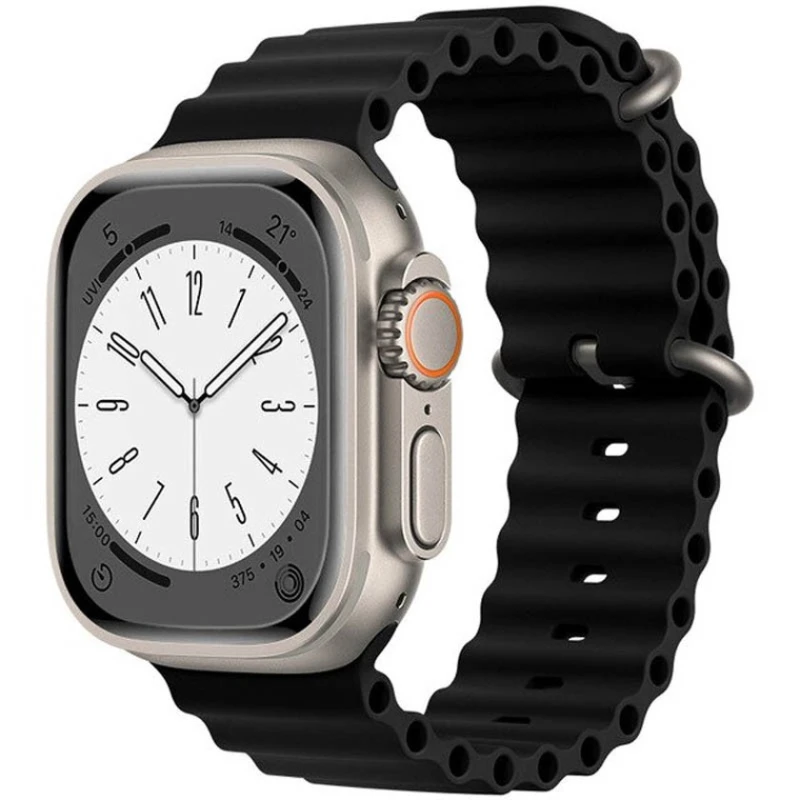 Ремешок Hoco WA12 для Apple Watch 42/44/45/49 мм Black