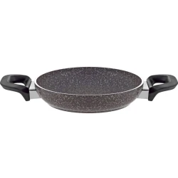 Сковородка Shosman Sahan 5577, гранит, серая, 20 см