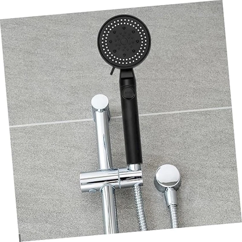 Лейка для душа Veemoon, черная, 26.5x9.2 см Лейка для душа Veemoon, черная, 26.5x9.2 см