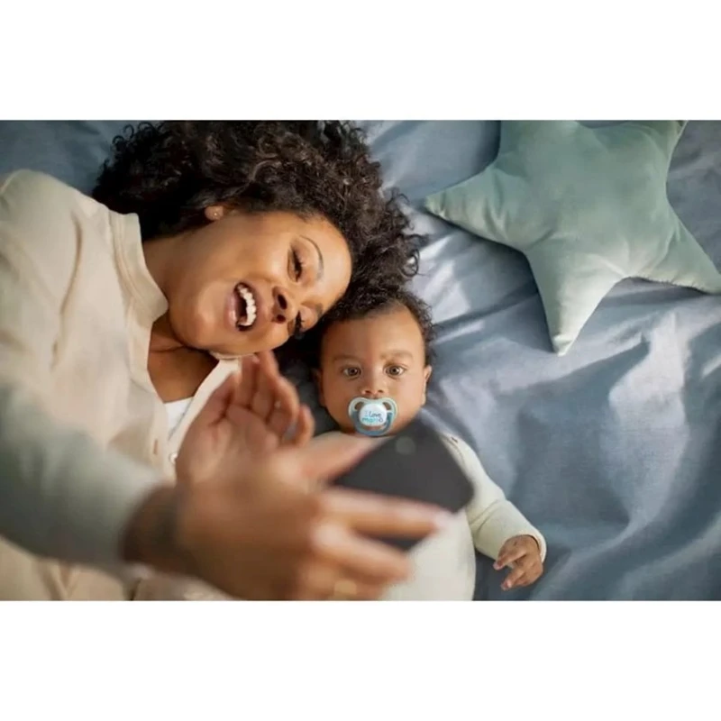 Набор пустышек Philips Avent Ultra air SCF080/01, 0+ мес, 2 шт Набор пустышек Philips Avent Ultra air SCF080/01, 0+ мес, 2 шт