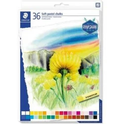 Пастель Staedtler Soft Pastel Chalks Design Journey сухая, 36шт, 10мм