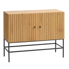 Bufet JYSK Hemdrup, qara/bej, 100x80x41 sm