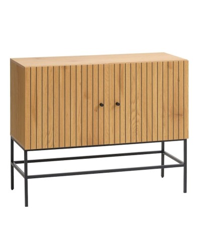Bufet JYSK Hemdrup, qara/bej, 100x80x41 sm