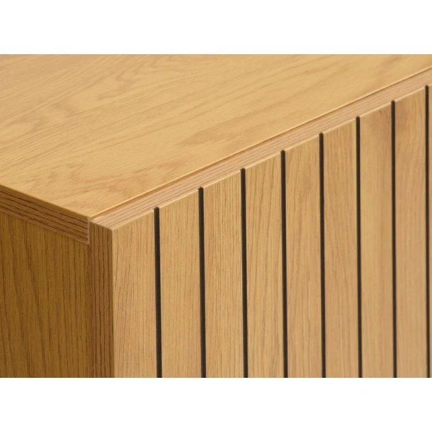 Буфет JYSK Hemdrup, черный/бежевый, 100x80x41 см Буфет JYSK Hemdrup, черный/бежевый, 100x80x41 см