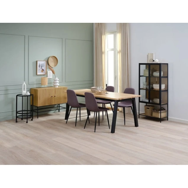 Буфет JYSK Hemdrup, черный/бежевый, 100x80x41 см Буфет JYSK Hemdrup, черный/бежевый, 100x80x41 см