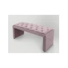 Скамейка 16, ткань, розовый, 40x35x80 см Скамейка 16, ткань, розовый, 40x35x80 см