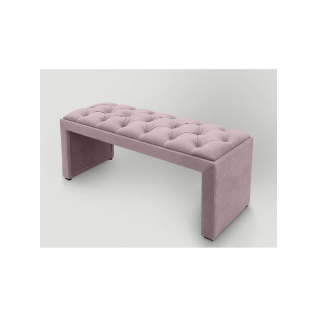 Скамейка 16, ткань, розовый, 40x35x80 см Скамейка 16, ткань, розовый, 40x35x80 см