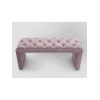 Скамейка 16, ткань, розовый, 40x35x80 см Скамейка 16, ткань, розовый, 40x35x80 см