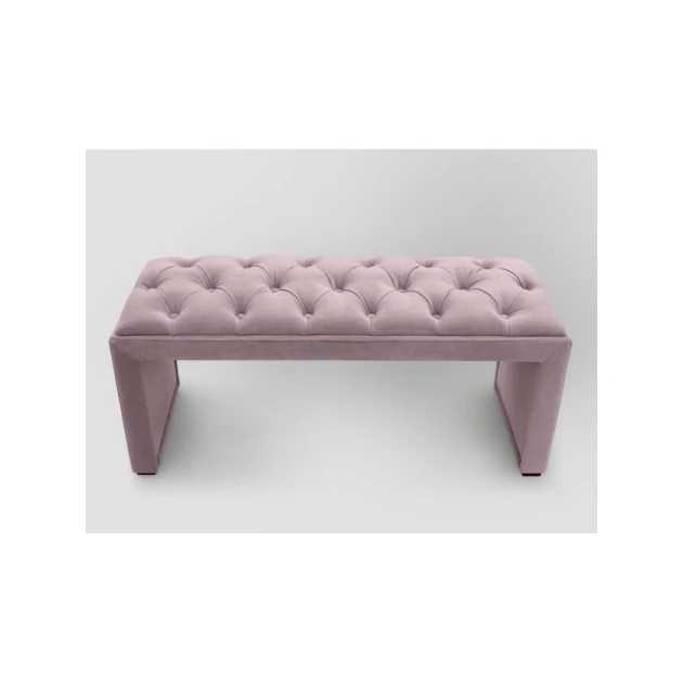 Скамейка 16, ткань, розовый, 40x35x80 см Скамейка 16, ткань, розовый, 40x35x80 см