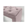 Скамейка 16, ткань, розовый, 40x35x80 см Скамейка 16, ткань, розовый, 40x35x80 см