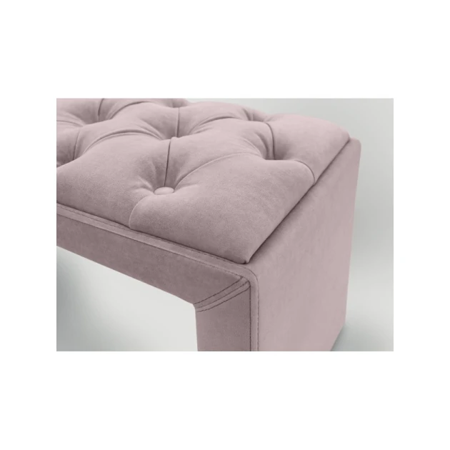 Скамейка 16, ткань, розовый, 40x35x80 см Скамейка 16, ткань, розовый, 40x35x80 см