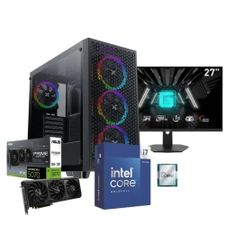 Kompüter dəsti Elite İntel Core İ7-14700K RTX 5070 MSI G274F PowerStation