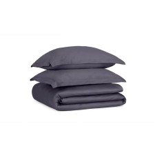 Yataq dəsti Askona Home Collection 1123, yorğan üzləri 200х220 sm, yastıq üzləri 50х70 sm, avro, satin, graphite, göy