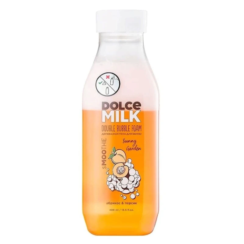 Vanna üçün ikifazlı köpük Dolce Milk Smoothie Sunny Garden, 400 ml Vanna üçün ikifazlı köpük Dolce Milk Smoothie Sunny Garden, 400 ml