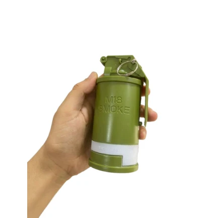 Игрушечная дымовая граната, зеленая Игрушечная дымовая граната, зеленая