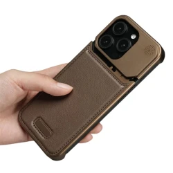 Çexol Aircase Apple iPhone 16 Pro Max üçün Brown