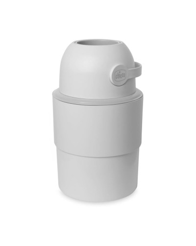 Uşaq bezləri üçün zibil qutusu Chicco Odour Off, boz