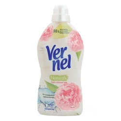 Кондиционер для белья Vernel Naturals Пион и Белый Чай, автомат, 1.44 л, 60 стирок