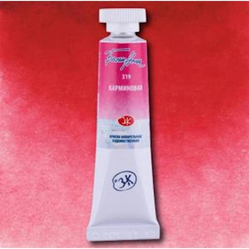 Акварель Белые ночи, Карминовый, 10мл Акварель Белые ночи, Карминовый, 10мл