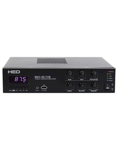 Səs gücləndiricisi HED MAC-60W/100V-TUB (LT)