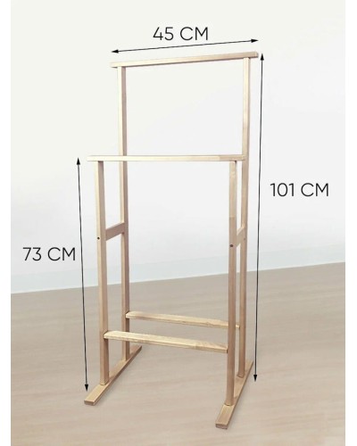 Asma-dayaq 3563_M2LoftVe6SimpGold Qızılı, dəmir, 101x30x45 sm