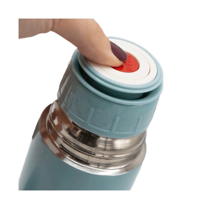 Термос Babyjem 790, нержавеющая сталь, голубой, 400 мл Термос Babyjem 790, нержавеющая сталь, голубой, 400 мл