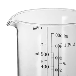 Емкость мерная Ikea Vardagen, 0.5 л, стекло, прозрачная Емкость мерная Ikea Vardagen, 0.5 л, стекло, прозрачная